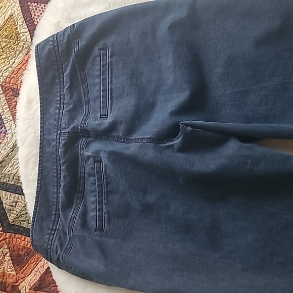 Kenneth Cole Reaction Blue Denim Y2K Style Flare Jeans Size 8 - Picture 8 of 13